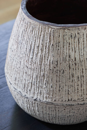 Claymount - Vase - 10" - Distressed Brown