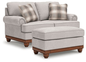 Clearbrooke - Living Room Set #2pc.loveseat,ottoman