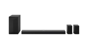 LG - 5.1.1-Channel S70TR Home Theater Soundbar with Wireless Subwoofer and Rear Speakers, Dolby Atmos, WOW Orchestra - Black