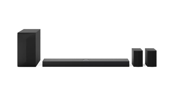 LG - 5.1.1-Channel S70TR Home Theater Soundbar with Wireless Subwoofer and Rear Speakers, Dolby Atmos, WOW Orchestra - Black