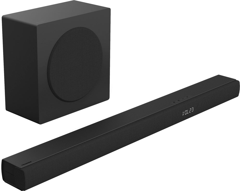 Hisense - 3.1 Channel 480W Soundbar with Wireless 6.5" Subwoofer (HS3100) - Black