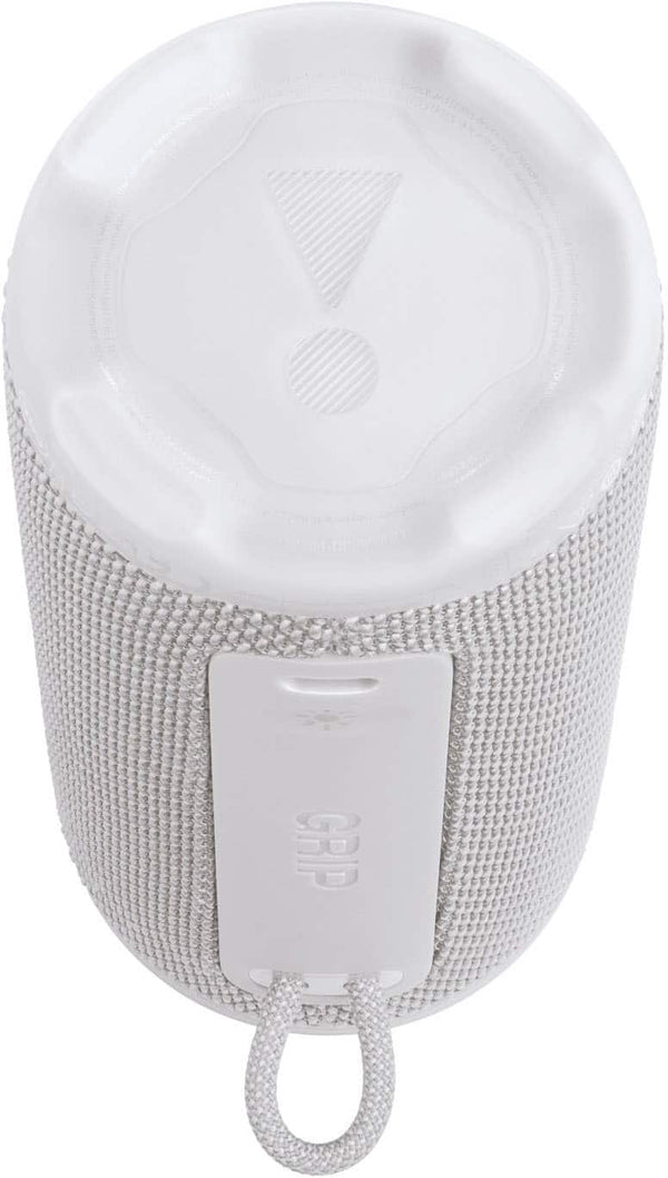 JBL - Grip Portable Wireless Speaker with Built-In Light - 2025 - White