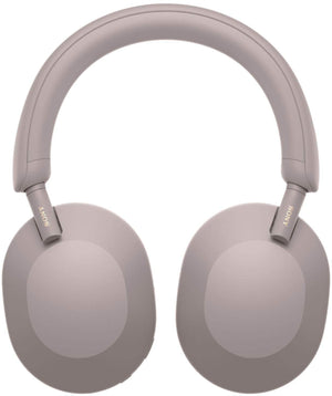 Sony - WH-1000XM5 Wireless Noise Cancelling Over-the-Ear Headphones - Smoky Pink