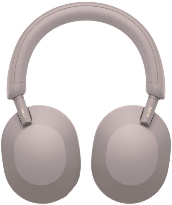 Sony - WH-1000XM5 Wireless Noise Cancelling Over-the-Ear Headphones - Smoky Pink