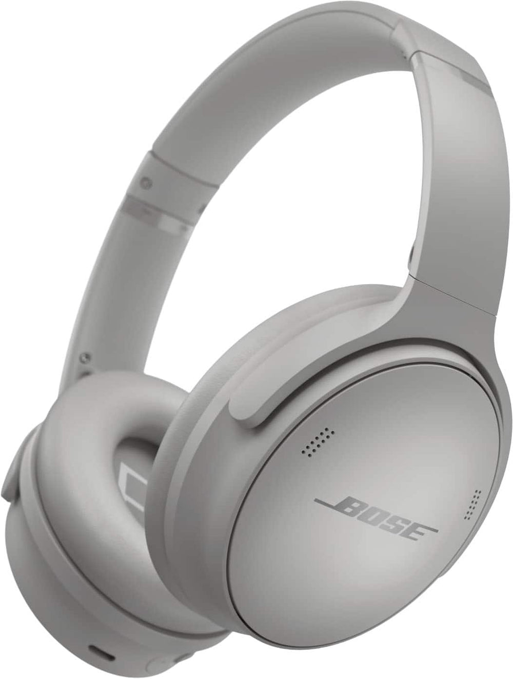 Bose - QuietComfort Wireless Noise Cancelling Over-the-Ear Bluetooth Headphones - Moonlight Gray