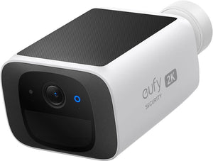 eufy - C20 Solar SoloCam 2K Wireless Outdoor Security Camera, Local Storage and No Monthly Fee - White