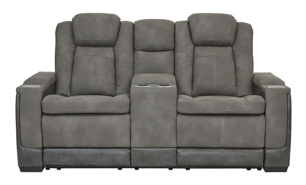 Next-Gen Durapella - Power Reclining Loveseat #darkgray