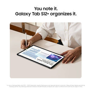 Samsung - Galaxy Tab S12+ - 12.6" 512GB - Wi-Fi 7 - with S-Pen - Silver