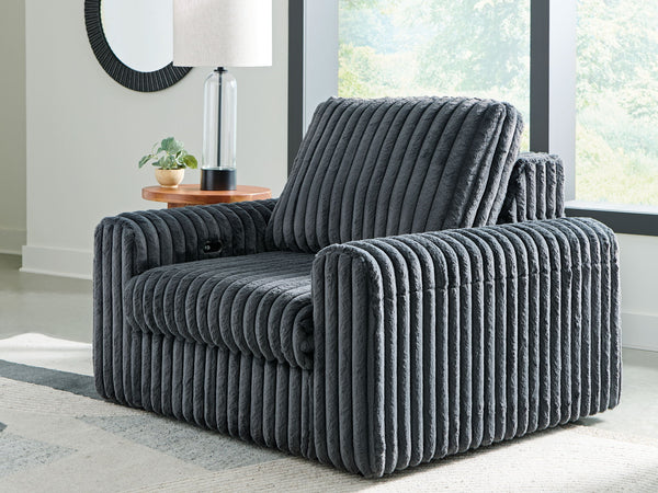 HamlinBay - Power Gliding Chaise #darkgray