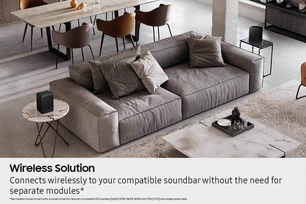 Samsung - Wireless Rear Speaker Kit - Black