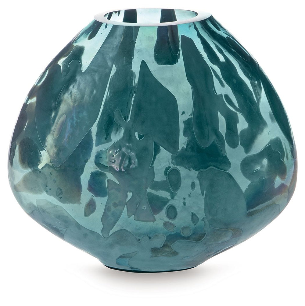 Cartshaw - Vase #7.75"wx3.25"dx7"h