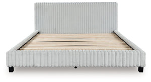 Zuraleus - Upholstered Bed #white #californiaking|king