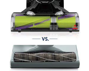 BISSELL - Pet Hair Eraser Turbo Rewind Upright Vacuum - Cobalt Blue and Electric Green