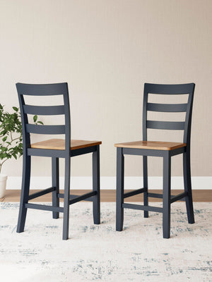 Gesthaven - Barstool (Set of 2) #blue