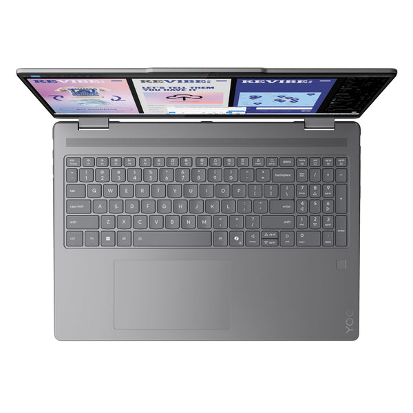 Lenovo - Yoga 7i 2-in-1 16" 2K Touchscreen Laptop - Core Ultra 7 Processor 256V 2024 - 16GB Memory - 512GB SSD- Copilot+ PC - Luna Grey