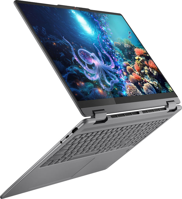 Lenovo - Yoga 7i 2-in-1 16" 2K Touchscreen Laptop - Core Ultra 7 Processor 256V 2024 - 16GB Memory - 512GB SSD- Copilot+ PC - Luna Grey