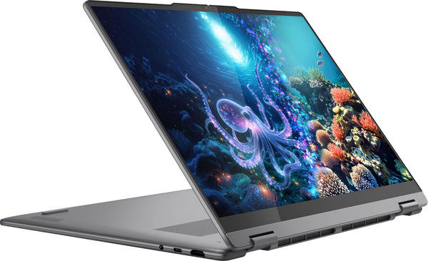 Lenovo - Yoga 7i 2-in-1 16" 2K Touchscreen Laptop - Core Ultra 7 Processor 256V 2024 - 16GB Memory - 512GB SSD- Copilot+ PC - Luna Grey