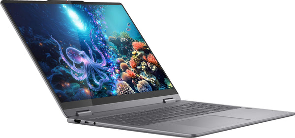 Lenovo - Yoga 7i 2-in-1 16" 2K Touchscreen Laptop - Core Ultra 7 Processor 266V 2024 - 16GB Memory - 512GB Storage - Copilot+ PC - Luna Grey