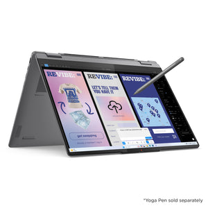 Lenovo - Yoga 7i 2-in-1 16" 2K Touchscreen Laptop - Core Ultra 7 Processor 266V 2024 - 16GB Memory - 512GB Storage - Copilot+ PC - Luna Grey