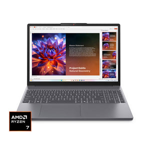 Lenovo - IdeaPad Slim 3 15.3" 2k Touchscreen Laptop - Ryzen 7 8840HS 2023 - 16GB Memory - 512GB Storage - Luna Grey