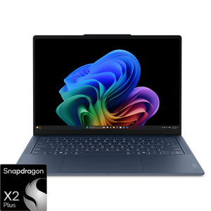 Lenovo - Yoga Slim 7x 14" 2K OLED Touchscreen Laptop- Snapdragon X2 Plus X2P-42-100 2026 - 16GB Memory- 512GB SSD - Copilot+ PC - Cosmic Blue