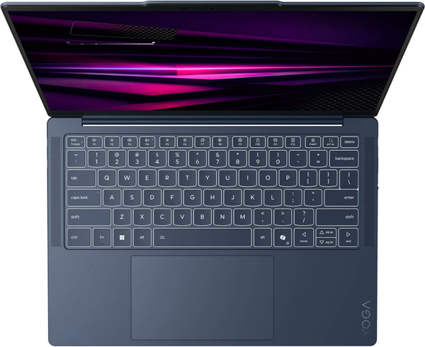 Lenovo - Yoga Slim 7x 14" 2K OLED Touchscreen Laptop- Snapdragon X2 Plus X2P-42-100 2026 - 16GB Memory- 512GB SSD - Copilot+ PC - Cosmic Blue