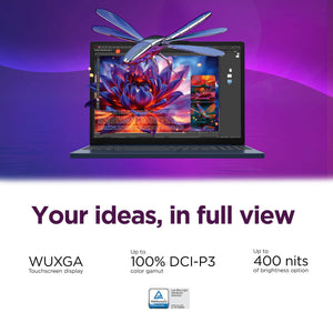 Lenovo - IdeaPad Slim 3i 15.3" 2k Touchscreen Laptop - Core 7 Processor 350 2026 - 16GB Memory - 256GB Storage - Cosmic Blue