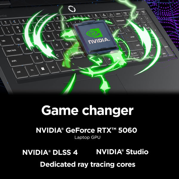 Lenovo - LOQ 15.6" 2K Gaming Laptop - Core i7 13650HX 2023 - 16GB Memory - NVIDIA GeForce RTX 5060 - 512 Storage - Eclipse Black