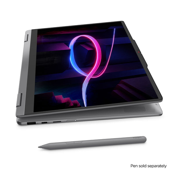 Lenovo - Yoga 7i 2-in-1 14" 2K OLED Touchscreen Laptop - Core Ultra 5 Processor 322 2026- 16GB Memory - 512GB SSD - Copilot+ PC - Luna Grey