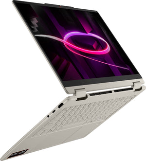 Lenovo - Yoga 7a 2-in-1 14" 2K OLED Touchscreen Laptop - AMD Ryzen AI 5 430 2026- 16GB Memory - 512GB SSD - Copilot+ PC - Seashell