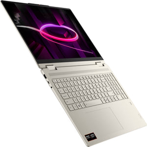 Lenovo - Yoga 7a 2-in-1 16" 2K LCD Touchscreen Laptop - AMD Ryzen AI 5 430 2026 - 16GB Memory - 512GB SSD - Copilot+ PC - Seashell