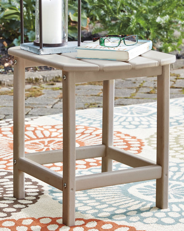 Sundown Treasure - Outdoor End Table #lightbrown