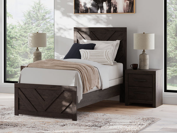 Prendonea - Panel Bed #twin