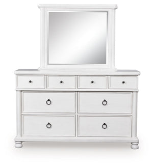 Rowlenstown - Dresser #white #dresser&mirror