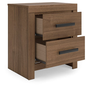 Broachmyn - Two Drawer Night Stand #lightbrown