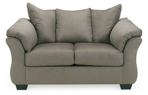 Darcy - Stationary Loveseat #gray