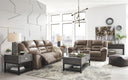 Stoneland - Power Reclining Living Room Set #lightbrown