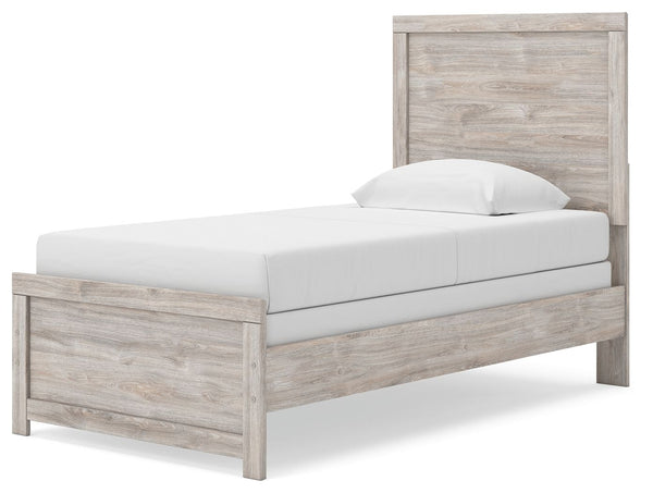 Broachmyn - Panel Bed #lightgray #twin