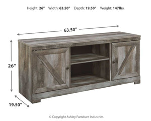 Wynnlow - TV Stand With Fireplace Option #64''wx20''dx26''h