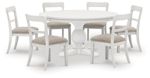 Greddinton - Round Dining Table Set