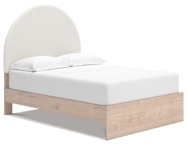 Arloster - Upholstered Panel Bed #full #none
