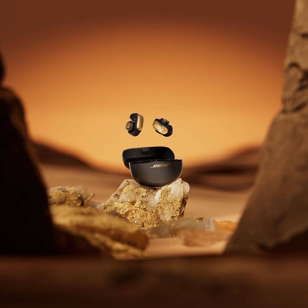 Bose - Ultra Open-Ear True Wireless Open Earbuds - Desert Gold
