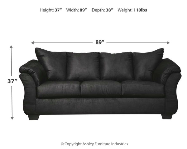 Darcy - Sofa #black