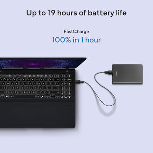 ASUS - Vivobook 16 16" FHD+ Laptop - Copilot+ PC - Snapdragon X with 16GB Memory - 512GB SSD - Quiet Blue