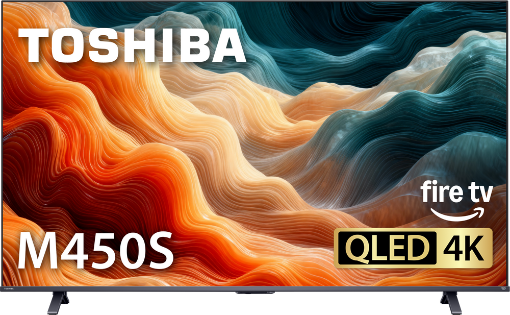 Toshiba - 85" Class M450 QLED Series 4K UHD Smart Fire TV (2026)