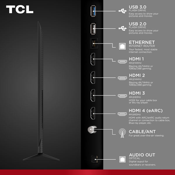 TCL - 85" Class M8LF Series 4K UHD HDR Mini LED Smart TV with Fire TV (2026)