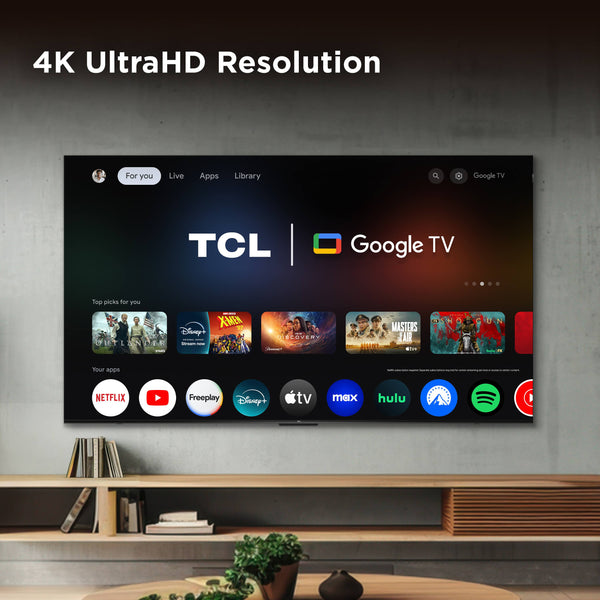 TCL - 85" Class Q5K Series 4K UHD QLED LED Smart Google TV (2025)