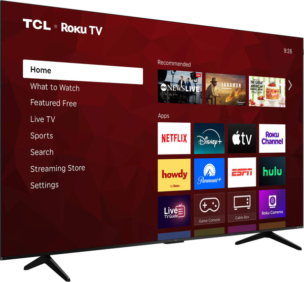 TCL - 85" Class Q6LR Series 4K UHD HDR QLED Smart TV with Roku TV (2026)