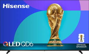 Hisense - 85" Class QD6 Series Hi-QLED 4K UHD HDR Smart Fire TV (2025)