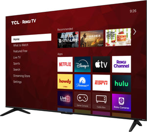 TCL - 85" Class S55LR Series 4K UHD HDR LED Smart TV with Roku TV (2026)
